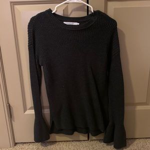 EVEREVE STITCHES AND STRIPES SWEATER